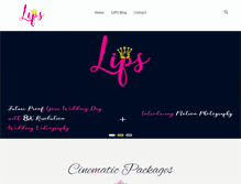 Tablet Screenshot of lifeispeacheystudios.com